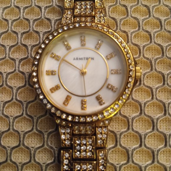 Armitron Crystal Watch Bundle 2 Pcs - Picture 2 of 8